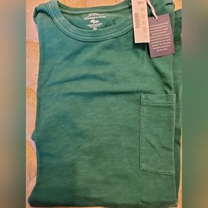 J  Crew garment dyed SS shirt XL NEW